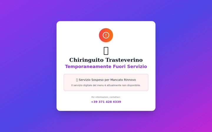 Screenshot di chiringuitomenu.it