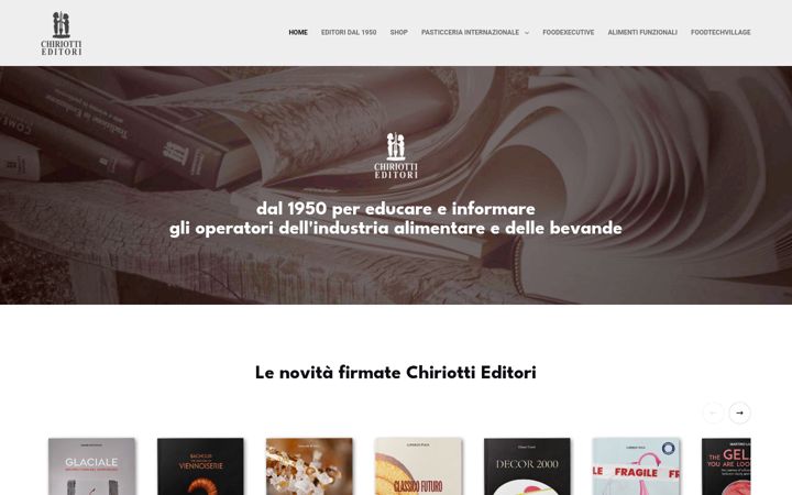 Screenshot di chiriottieditori.it