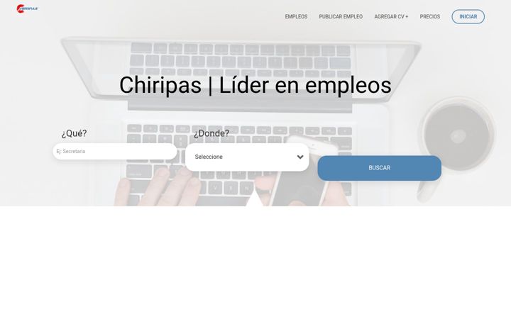 Screenshot of chiripas.top