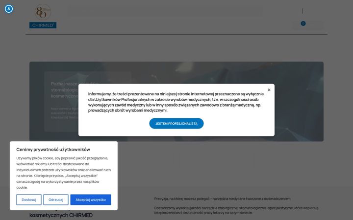 Screenshot of chirmed.pl