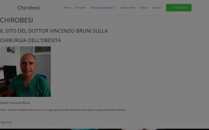 Screenshot di chirobesi.it