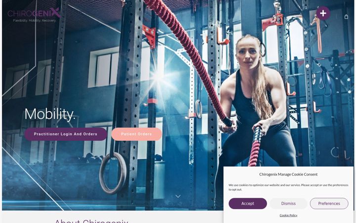 Képernyőkép: chirogenix.co.za