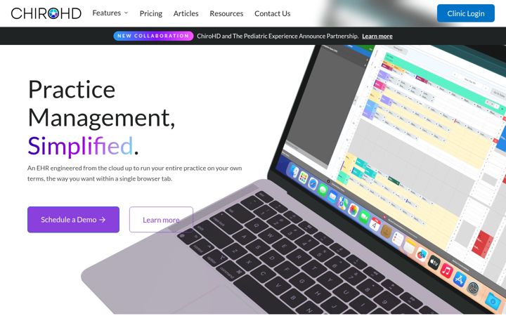 Screenshot of chirohd.com