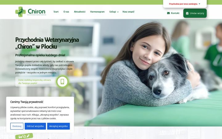 Screenshot of chiron.com.pl