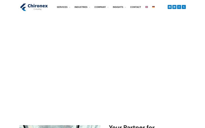 Screenshot of chironex.eu