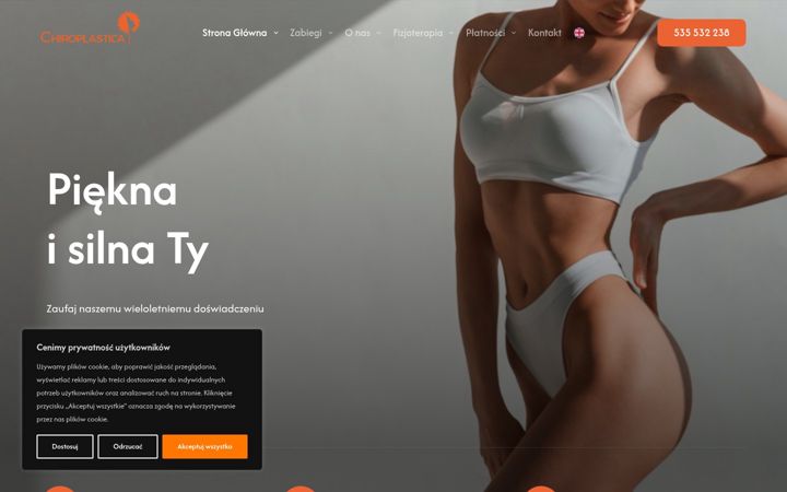 Screenshot of chiroplastica.pl