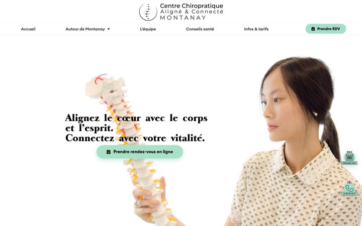 Screenshot von chiropracteur-montanay.fr