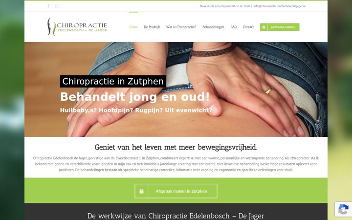 Screenshot von chiropractie-edelenboschdejager.nl