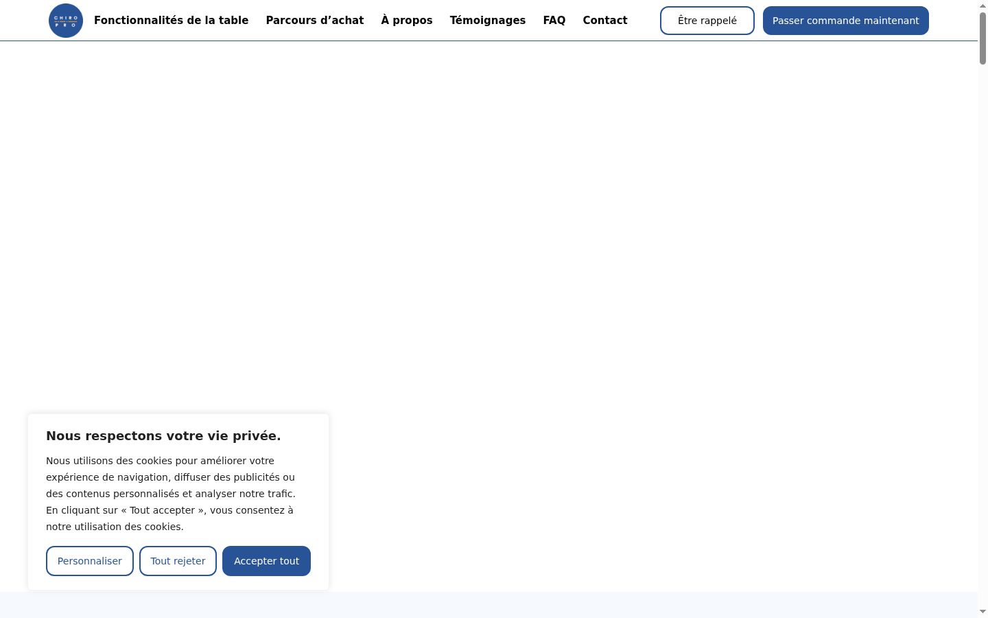 Screenshot des Einwilligungsbanners vor jeglicher Interaktion