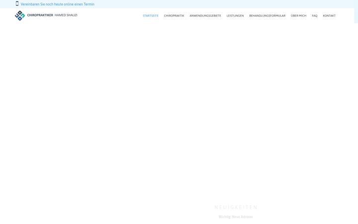 Screenshot of chiroprx.de