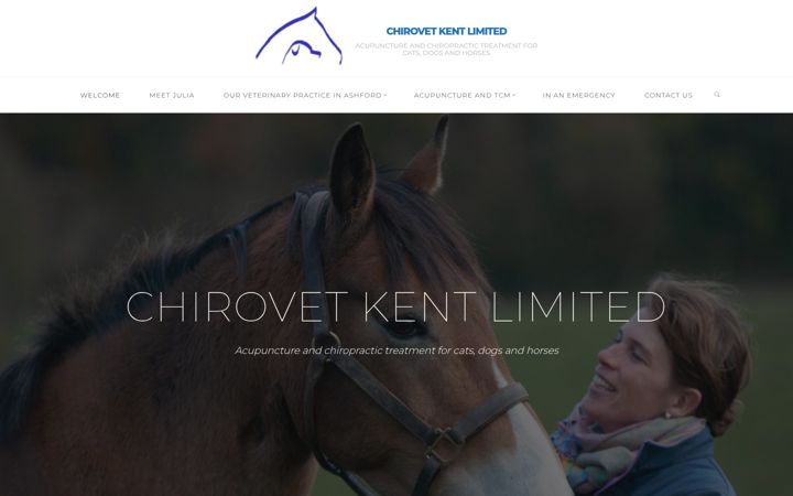 Screenshot του chirovet.co.uk