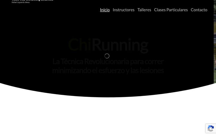 Screenshot von chirunning.es