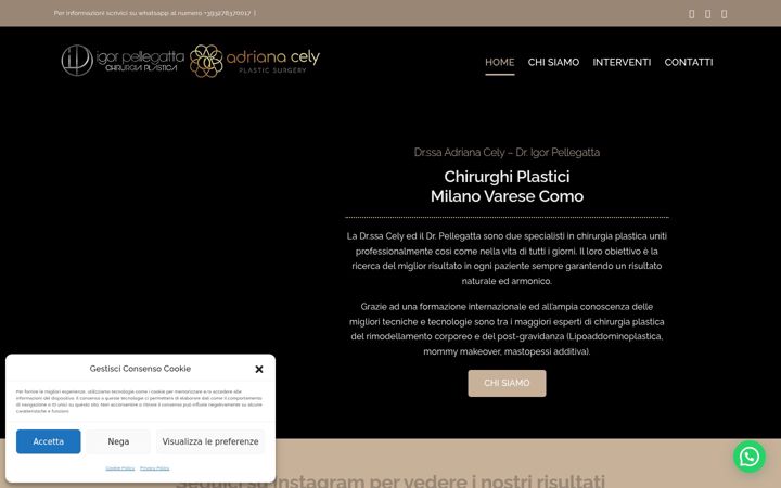 Captură de ecran a chirurghiplastici.net