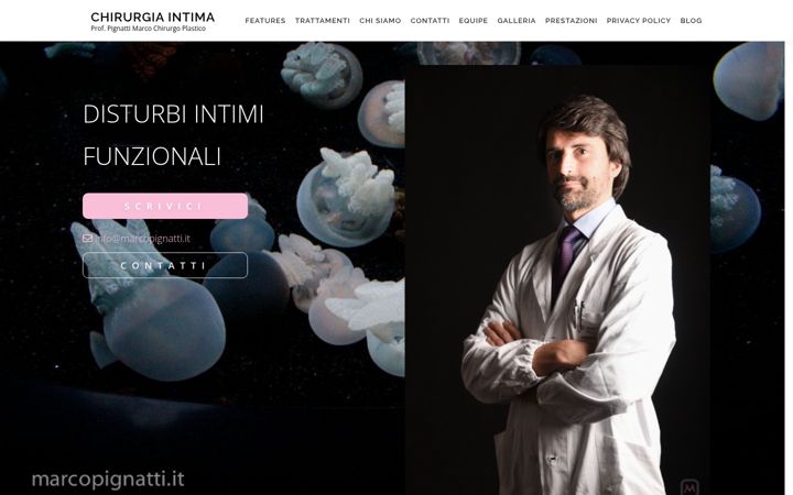 Snímek obrazovky chirurgiaintimaestetica.it