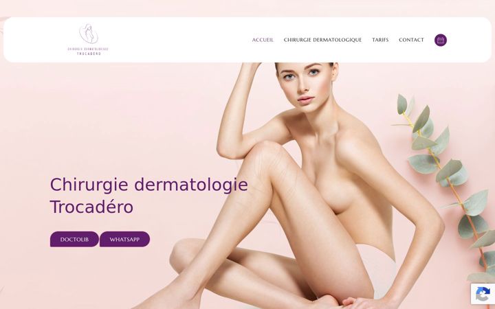 Screenshot von chirurgie-dermatologique-trocadero.com