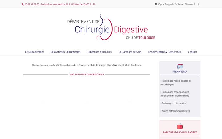 Screenshot von chirurgie-digestive-toulouse.fr