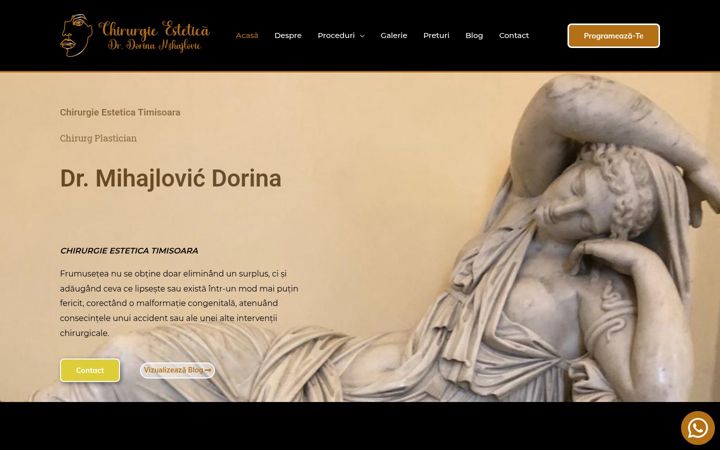 Snímek obrazovky chirurgie-estetica-timisoara.ro