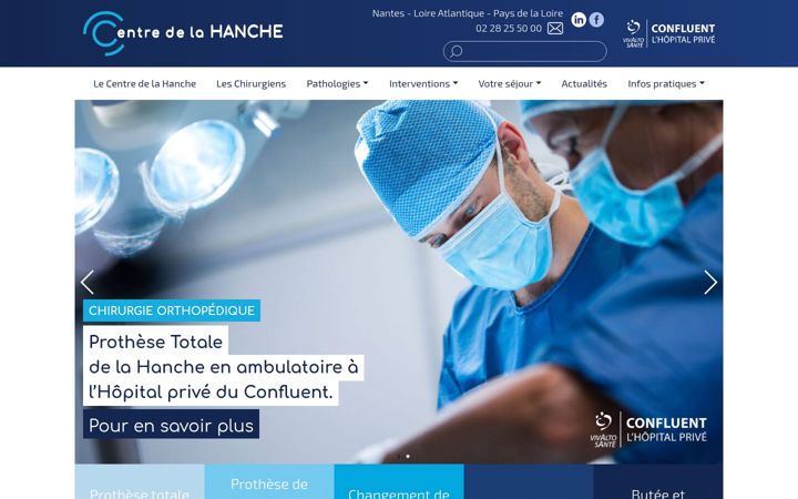Screenshot von chirurgie-hanche-nantes.fr