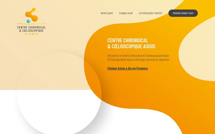 Screenshot von chirurgieaix.fr