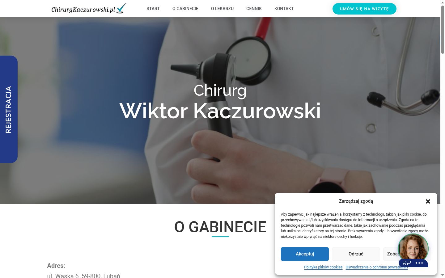 Screenshot tal-banner tal-kunsens muri qabel kwalunkwe interazzjoni