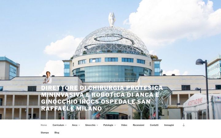 Captură de ecran a chirurgoortopedico.net
