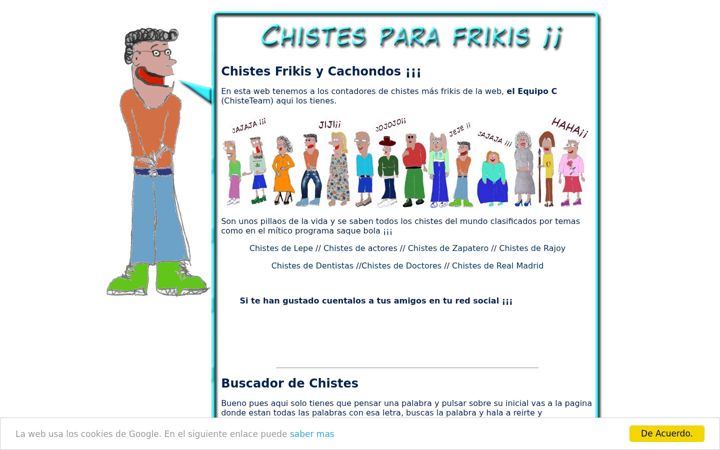 Screenshot von chiste.org.es