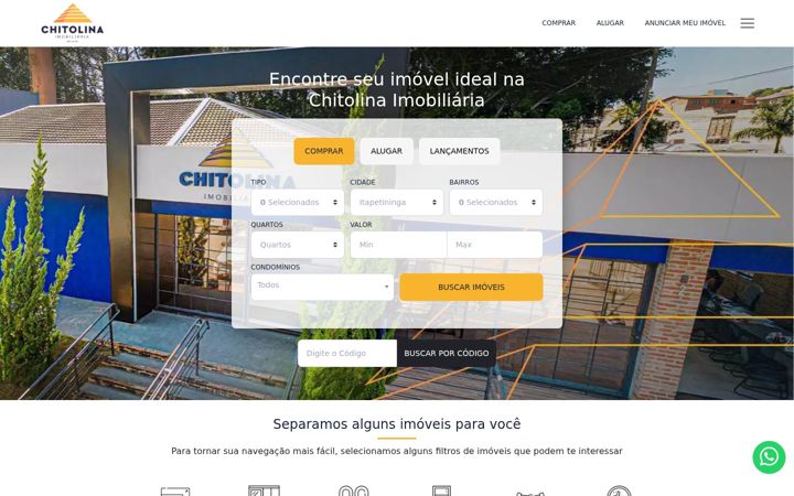 Zrzut ekranu chitolinaimobiliaria.com.br
