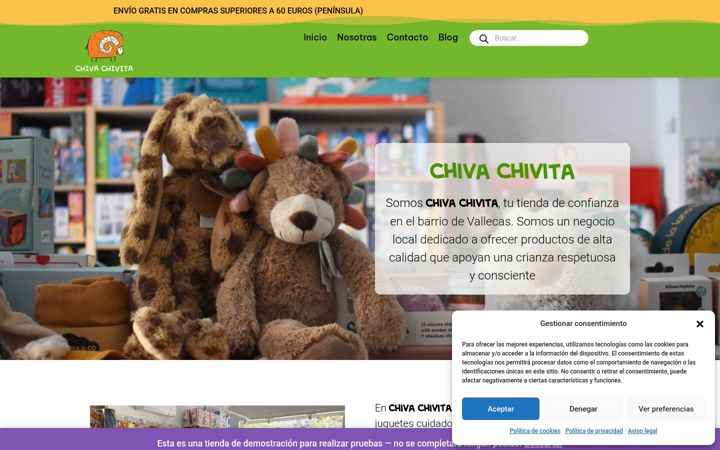 Screenshot von chivachivita.es