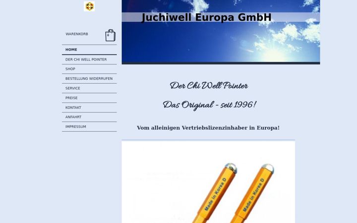 Screenshot ta' chiwellpointer.eu