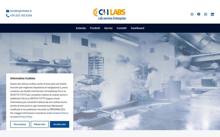 Screenshot di chlabs.it