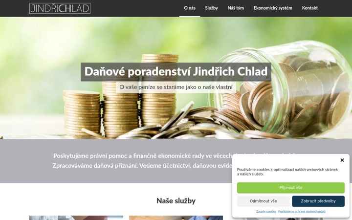 Screenshot ta' chlad.eu