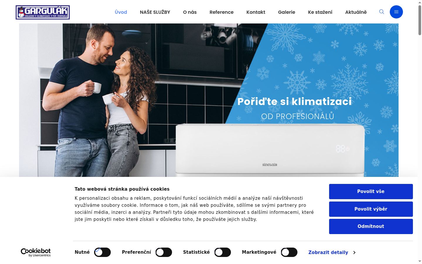Screenshot tal-banner tal-kunsens muri qabel kwalunkwe interazzjoni