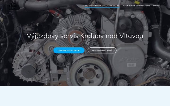 Posnetek zaslona chlazenikralupy.cz
