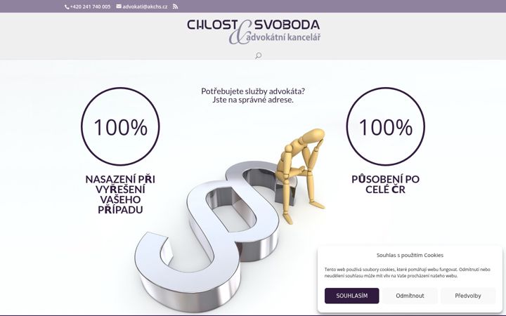 Posnetek zaslona chlost-svoboda.cz