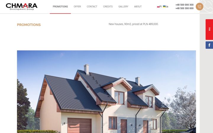 Screenshot of chmara.pl