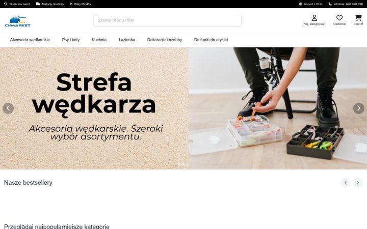 Screenshot of chmarket.pl