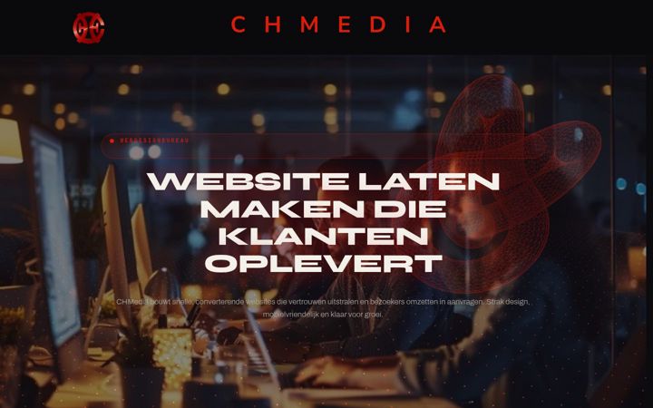 Screenshot von chmedia.nl
