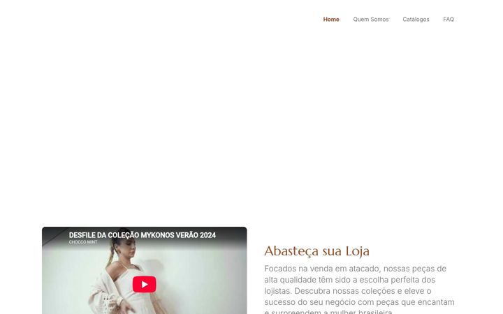 Zrzut ekranu choccomint.com.br