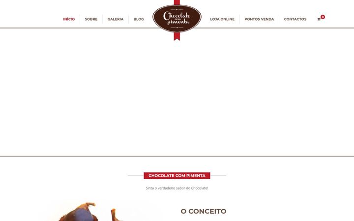 Skjermbilde av chocolatecompimenta.pt