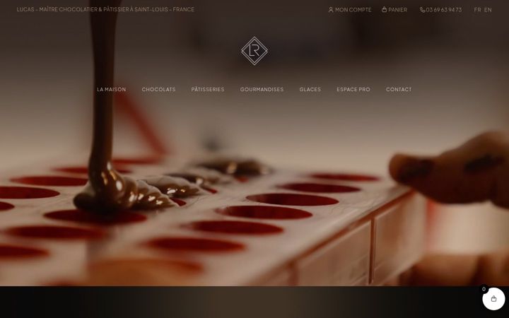 Screenshot von chocolaterie-lucas.fr