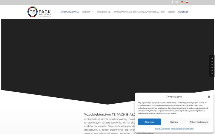 Screenshot of chodakowscy.pl