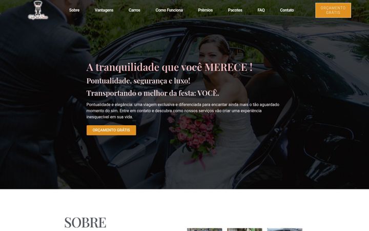 Zrzut ekranu choferdasnoivas.com.br