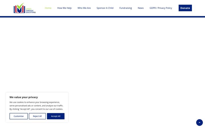 Captura de pantalla de choicethrougheducation.org