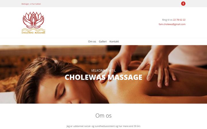 cholewasmassage.dk