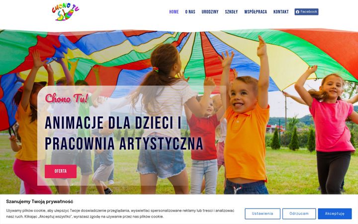 Zrzut ekranu chonotu.com.pl