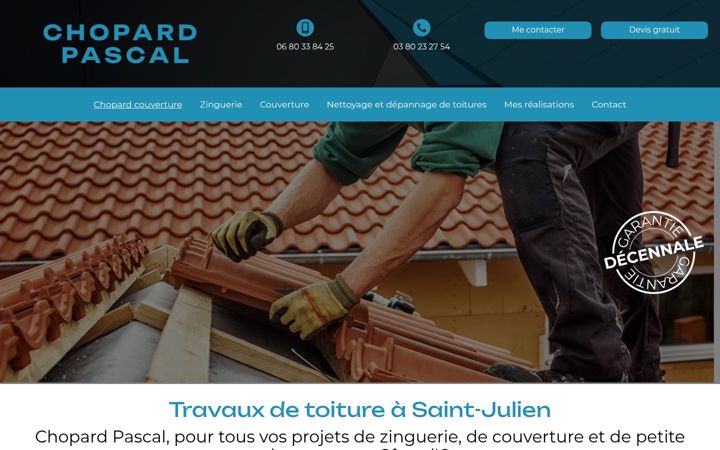 Zrzut ekranu chopard-couverture.fr