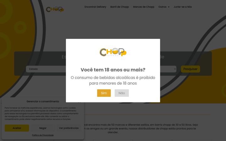 Zrzut ekranu choppexpress.com.br