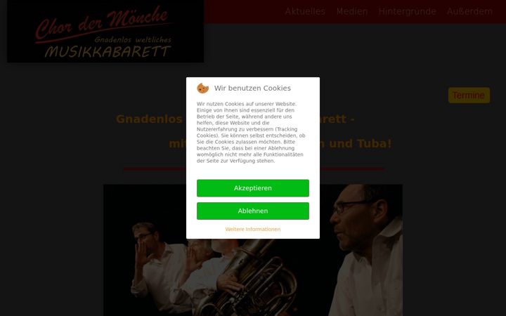 Screenshot του chordermoenche.de
