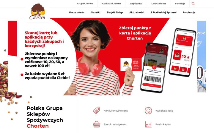 Screenshot of chorten.com.pl