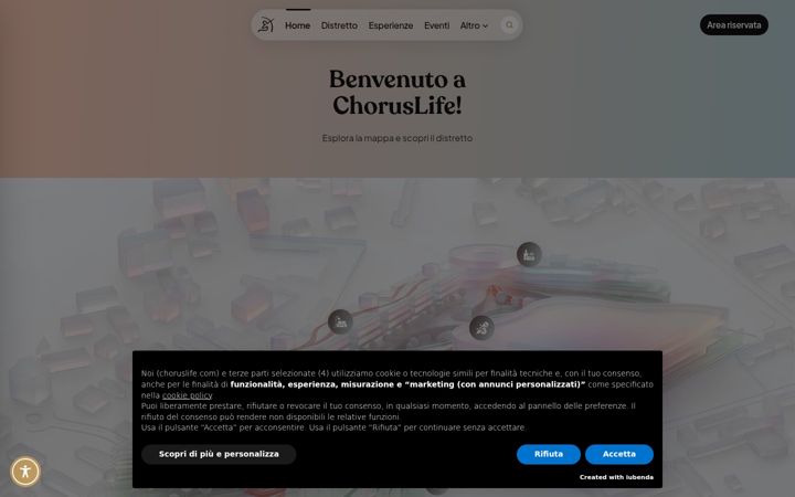 Screenshot of chorus.life